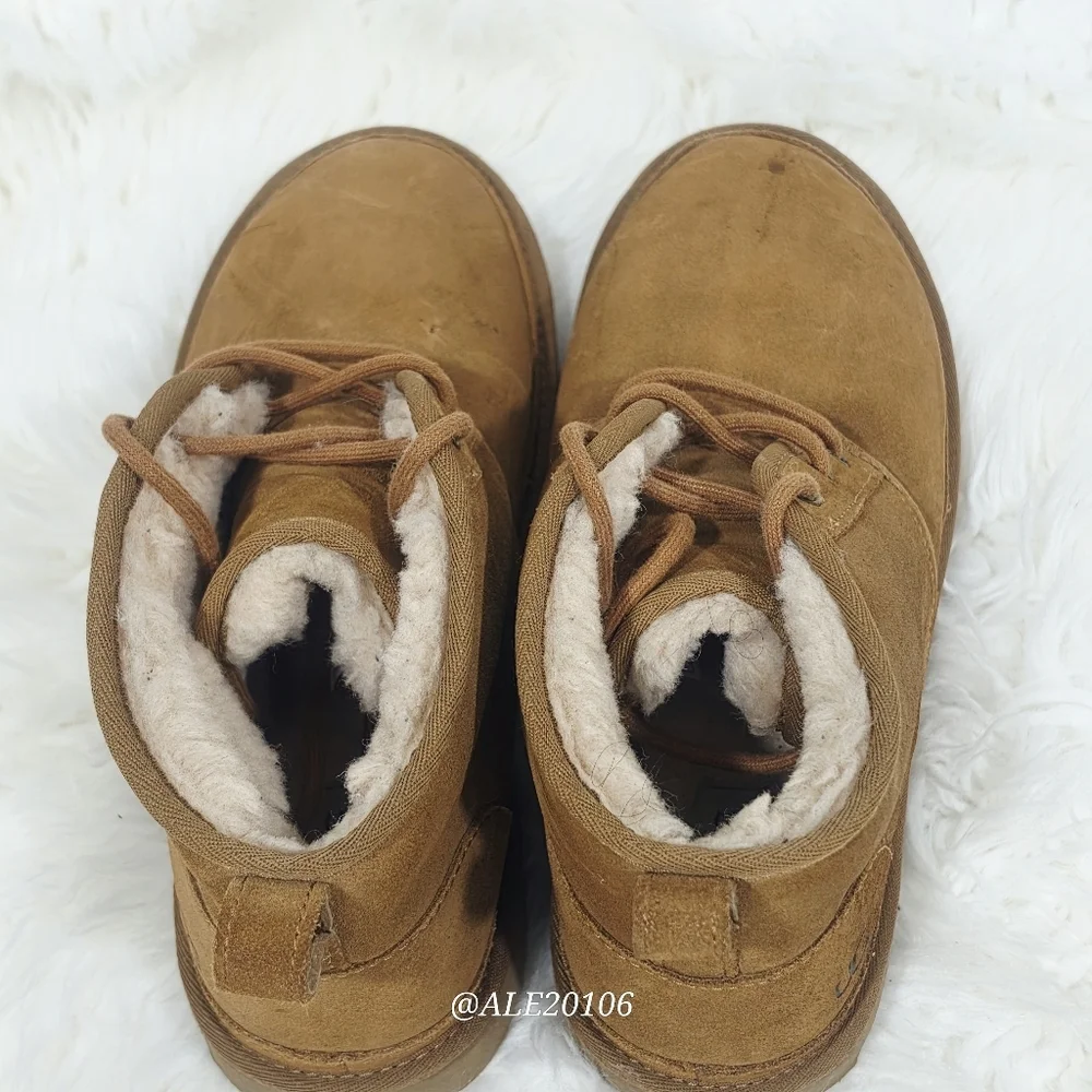 UGG Neumel boots men brown suede size 11